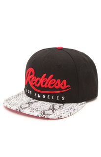 Mens Young & Reckless Backpack   Young & Reckless Script Snake Skin Snapback Hat