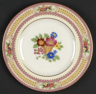 Lenox China Floralia Bread & Butter Plate, Fine China Dinnerware   Pink Laurel,