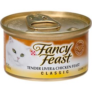 Tender Liver and Chicken Feast Gourmet Cat Food