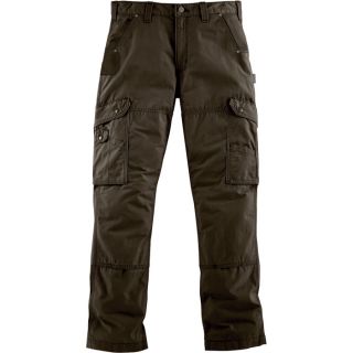 Carhartt Cotton Ripstop Pant   Dark Coffee, 42 Inch Waist x 34 Inch Inseam,