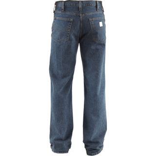 Carhartt Relaxed Fit Straight Leg Jean   Deep Stone, 31 Inch Waist x 30 Inch