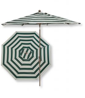 Market Umbrella, Aluminum Frame Stripe