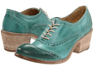 Frye Maggie Perf Wingtip Womens Lace Up Wing Tip Shoes (Blue)