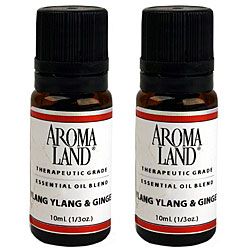 Aromaland Ylang And Ginger 10 Ml Essential Oils (pack Of 2)