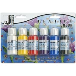 Jacquard Six pack Textile Color Paint Set