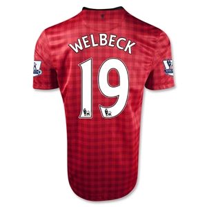 Nike Manchester United 12/13 WELBECK Home Soccer Jersey