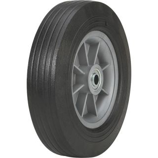 Martin Flat Free Solid Rubber Tire and Poly Wheel   10 x 275 Tire, Model