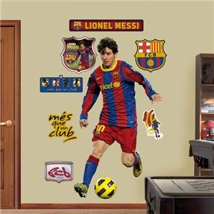 Fathead Barcelona Lionel Messi Wall Graphic