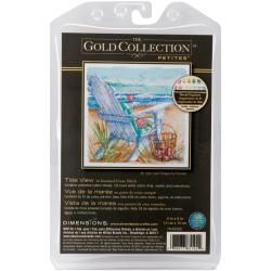 Gold Collection Petite Tide View Counted Cross Stitch Kit 6x6