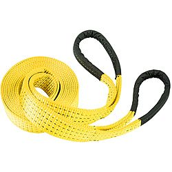 Raider Deluxe Recovery Strap (YellowDimensions 4 inches wide x 30 feet long20,000 pound capacity )