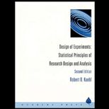 Design of Experiments  Statistical Principles of Research Design and Analysis