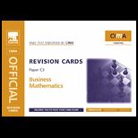 Business Mathematics Revision Cards