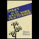 Policy for Social Work Practitioner