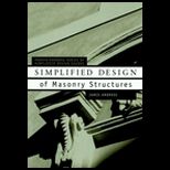 Simplified  Design of Masonry Structures