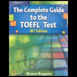 Complete Guide to the TOEFL Test iBT Edition   With CD