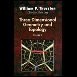 Three Dimensional Geometry and Topology