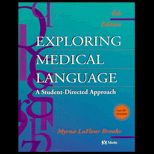 Exploring Medical Language  A Student Directed Approach / With CD ROM, Cards, and 3 Tapes