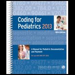 Coding for Pediatrics 2013