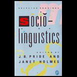 Sociolinguistics Selected Readings