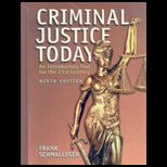 Criminal Justice Today   With CD (Custom Package)
