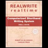 Realwrite / Realtime Computerized Shorthand Writing   Drillbook