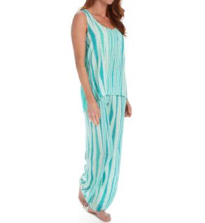 Josie by Natori Sleepwear W96117 Shabby Chic Racerback Tank Pajama Set