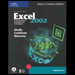 Microsoft Excel 2002  Comprehensive Concepts and Techniques   Package