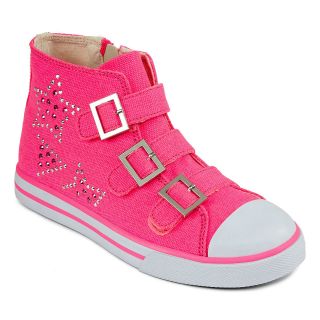 Total Girl Hailee Girls High Top Sneakers, Pink, Girls