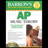Barrons AP Music Theory   With 4 Audio CDs