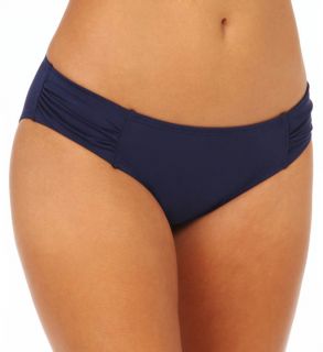 Tommy Bahama TSW33126B Pearl Solids Side Shirred Hipster Swim Bottom