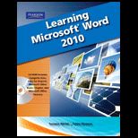 Learning Microsoft Office Word 2010   With CD