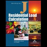 Residential Load Calc.  Man. J, Vers. Two