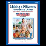 Making A Difference for Americas Children  Speech Language Pathologists in Public Schools