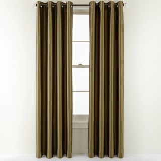 Studio Aspen Grommet Top Curtain Panel, Olive Drab