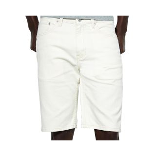 Levis 508 Slim Taper Shorts, White, Mens