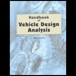 Handbook of Vehicle Design Analysis
