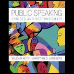 Public Speaking Choice and Responsibility Text Only