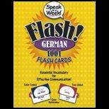 Speak in a Week German Flash Cards