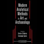 Modern Analytical Methods in Art and Architecture
