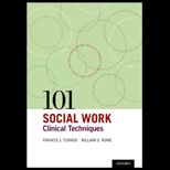 101 Social Work Clinical Techniques