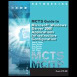 MCTS Guide to Configuring Microsoft Windows Server 2008 (70 643)   Dvd