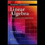 Linear Algebra A First Course with Applications