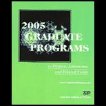 2005 Graduate Programs  Physics