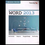 Microsoft Word 2013  Marquee   With CD