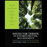 Issues for Debate in Environmental Management