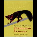 Postcranial Adaptation in Nonhuman Primates