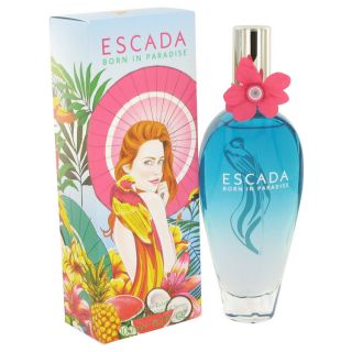 Escada Born In Paradise for Women by Escada EDT Spray 3.3 oz