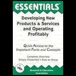 Essentials of Developing New Products and Services Essentials