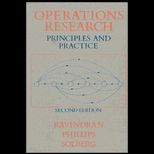 Operations Research  Principles and Practice