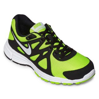 Nike Revolution 2 Grade School Boys Athletic Shoes, Volt/blk/wht, Boys
